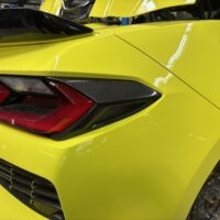 Real Carbon Tail Light Decor / Heckleuchten-Abdeckung – Corvette C8