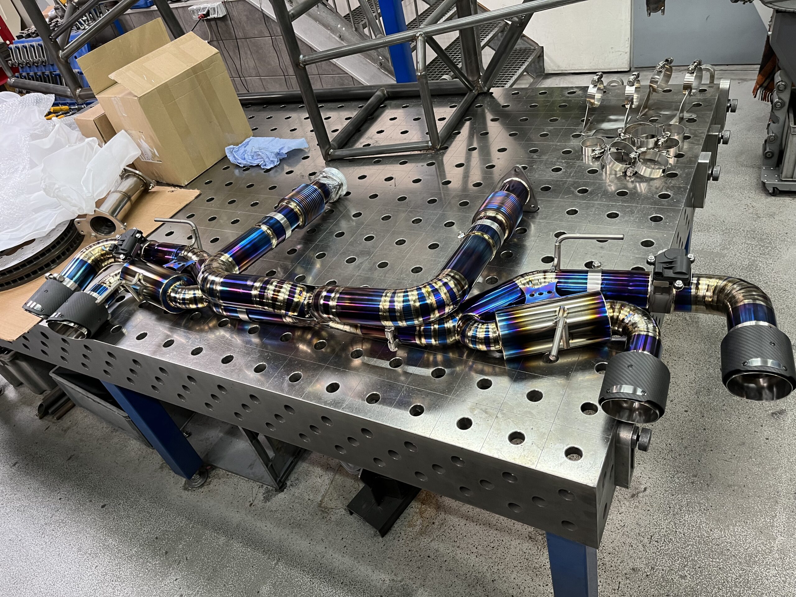 Titan Abgasanlage Corvette C8 EU