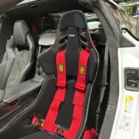 RECARO Podium L Velour Black ABE / FIA – Corvette C8 & Camaro Gen5/Gen6